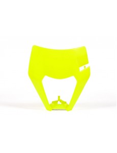 MASCARA DO FAROL RTECH KTM EXC / EXC-F 2017 - 2018 AMARELO FLUO